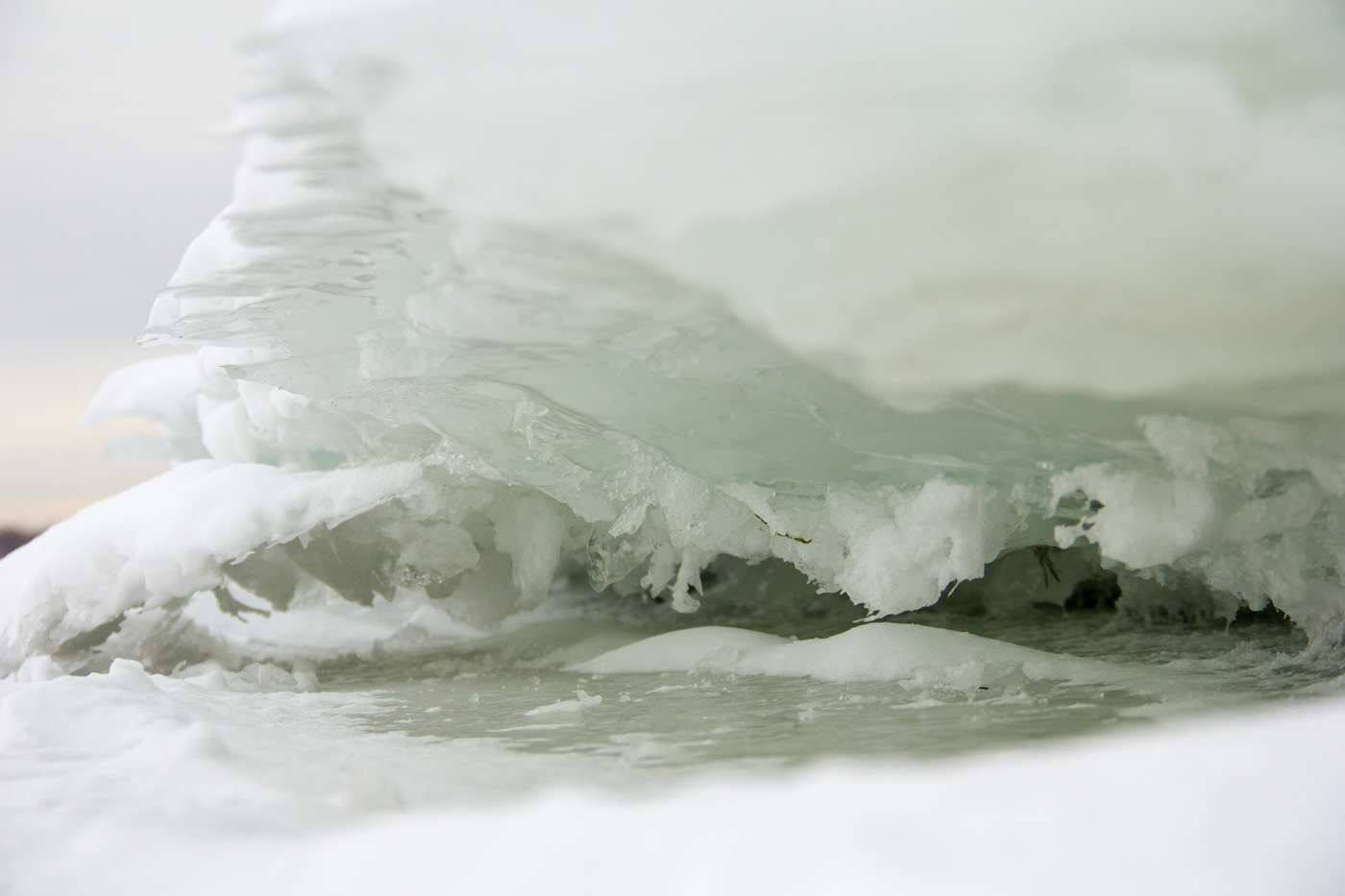 Торосы Енисея.