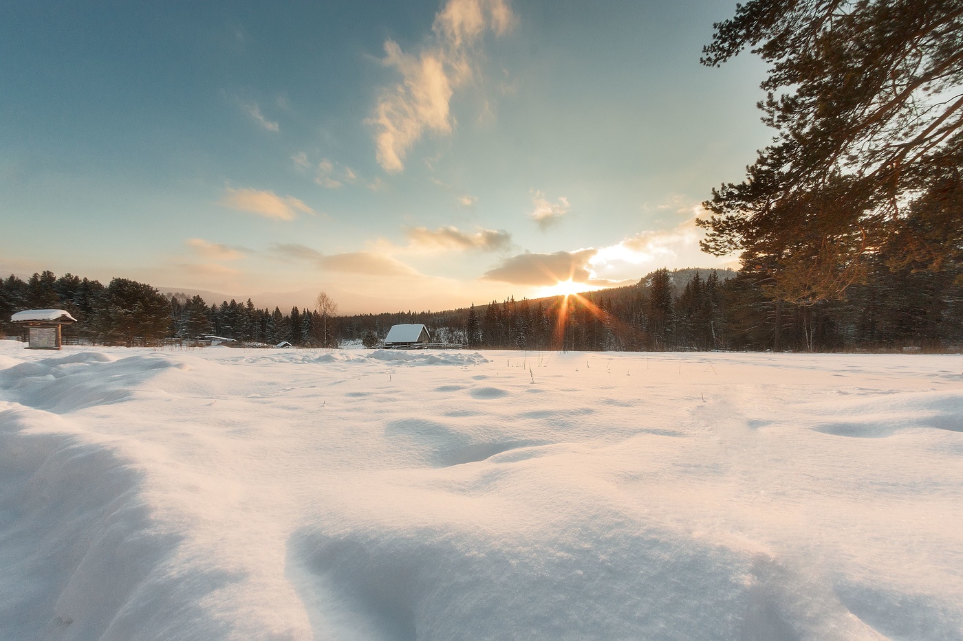 На кордоне у трёх вершин