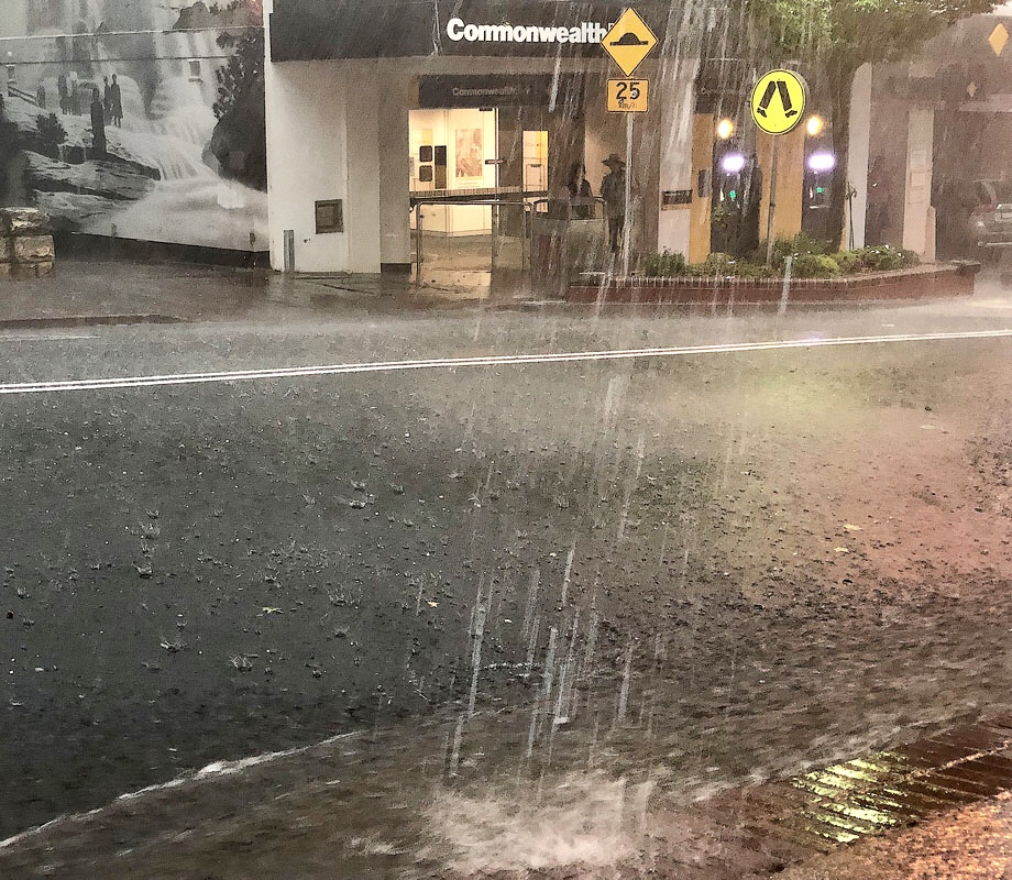 Ливень в Katoomba