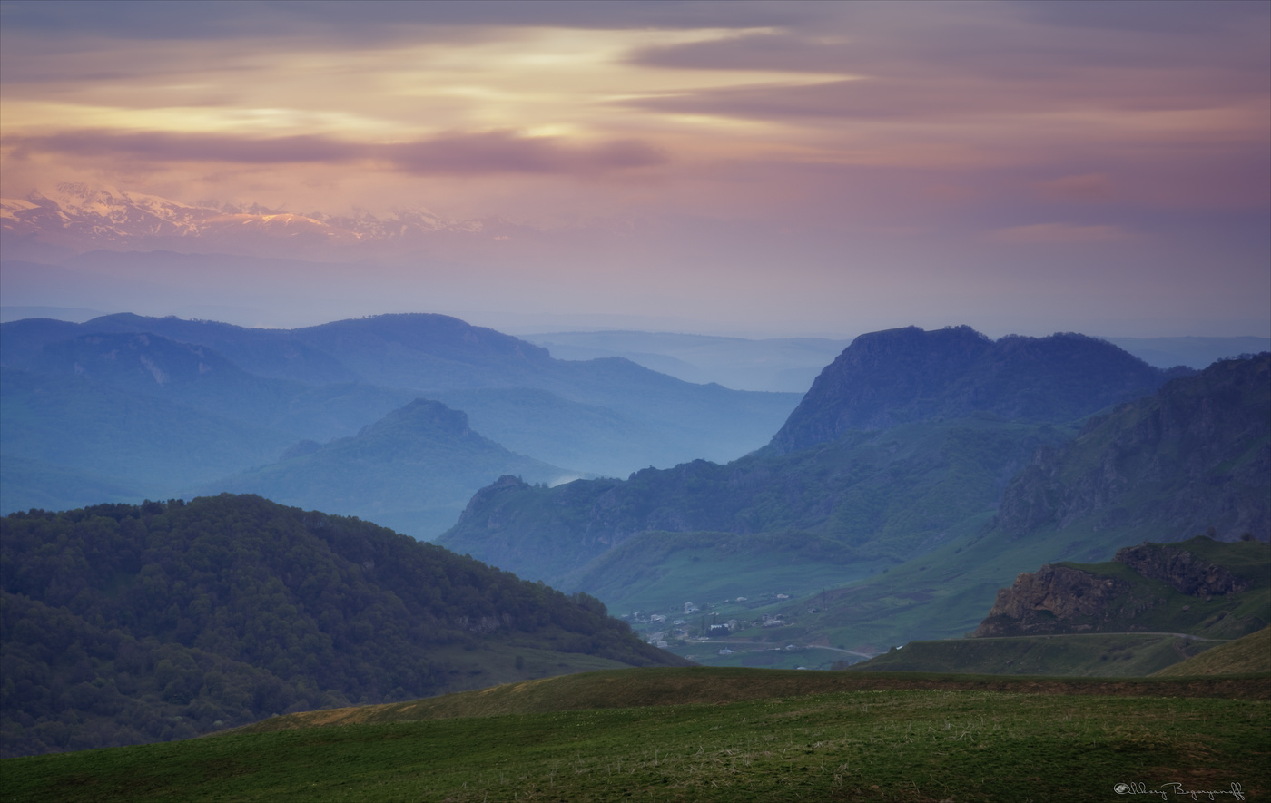 Рассвет на Гум Баши.
