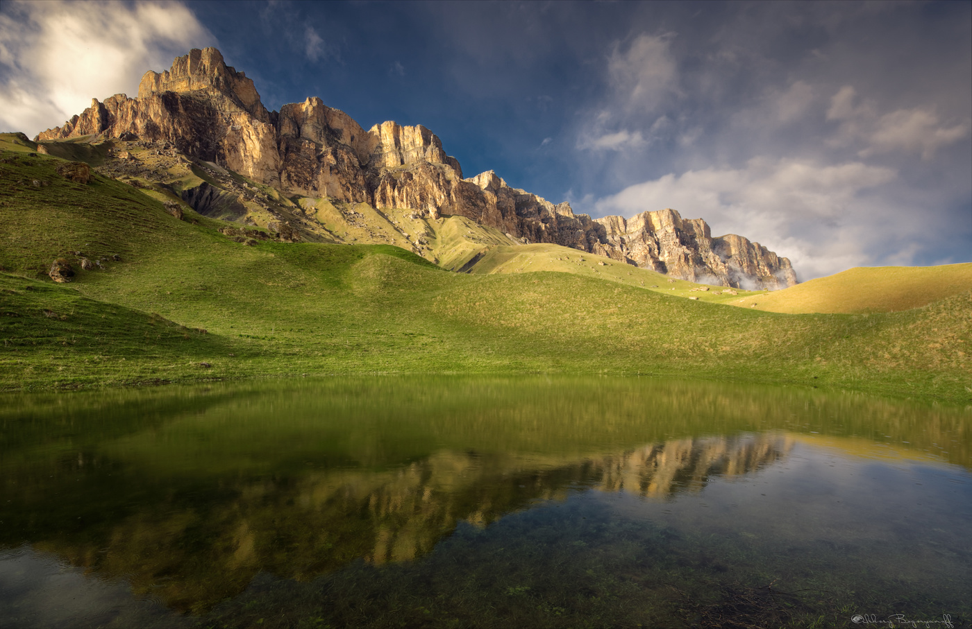 Отражения горных озер.