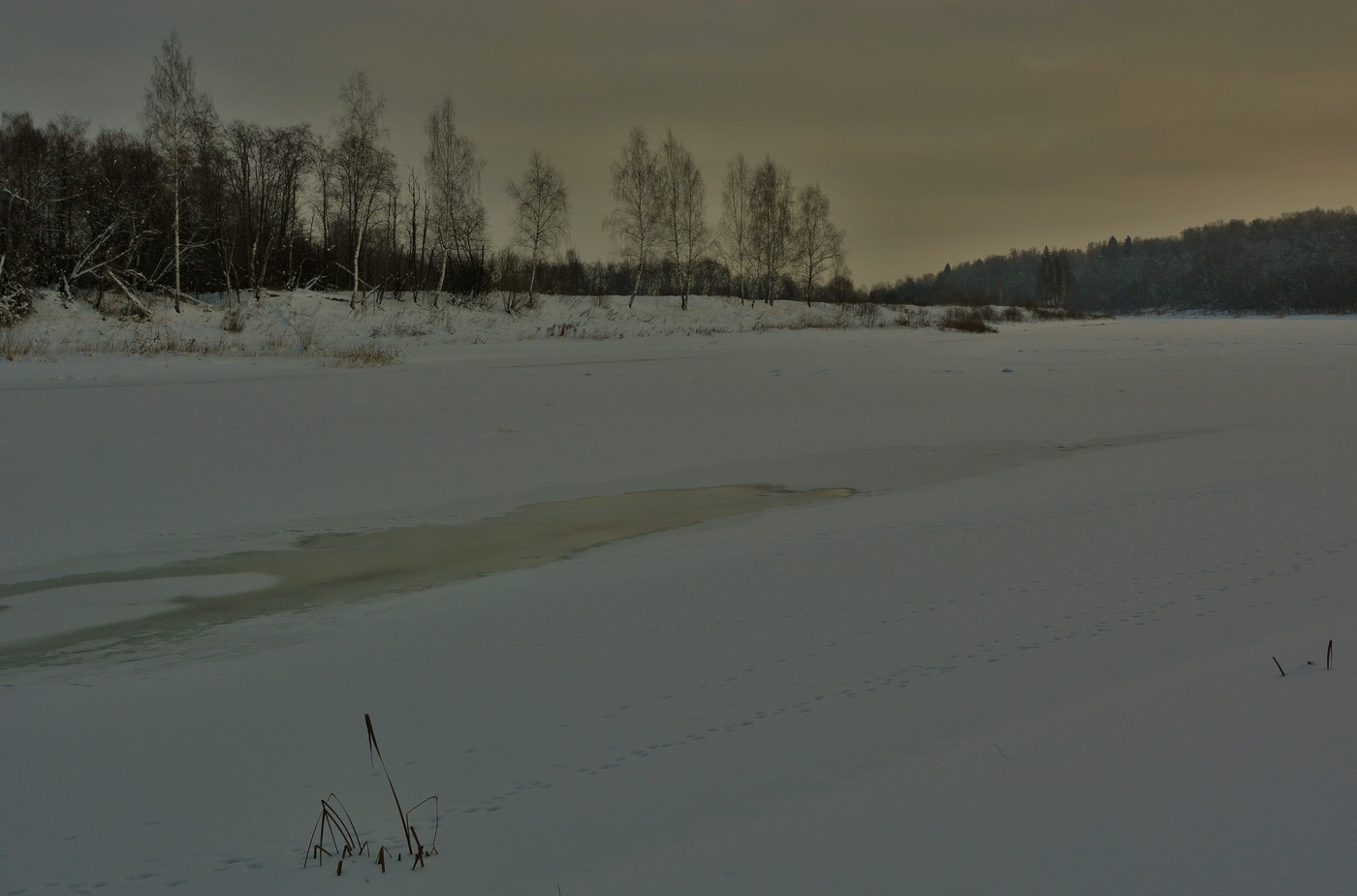 Незаметно подкрались сумерки ...