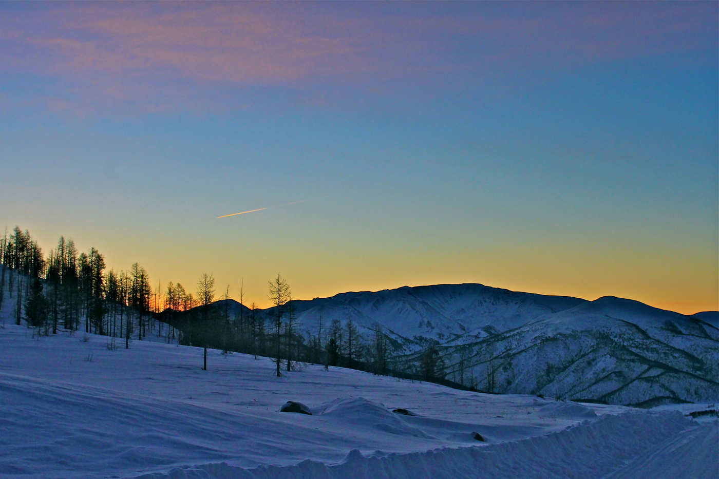 Перед восходом солнца