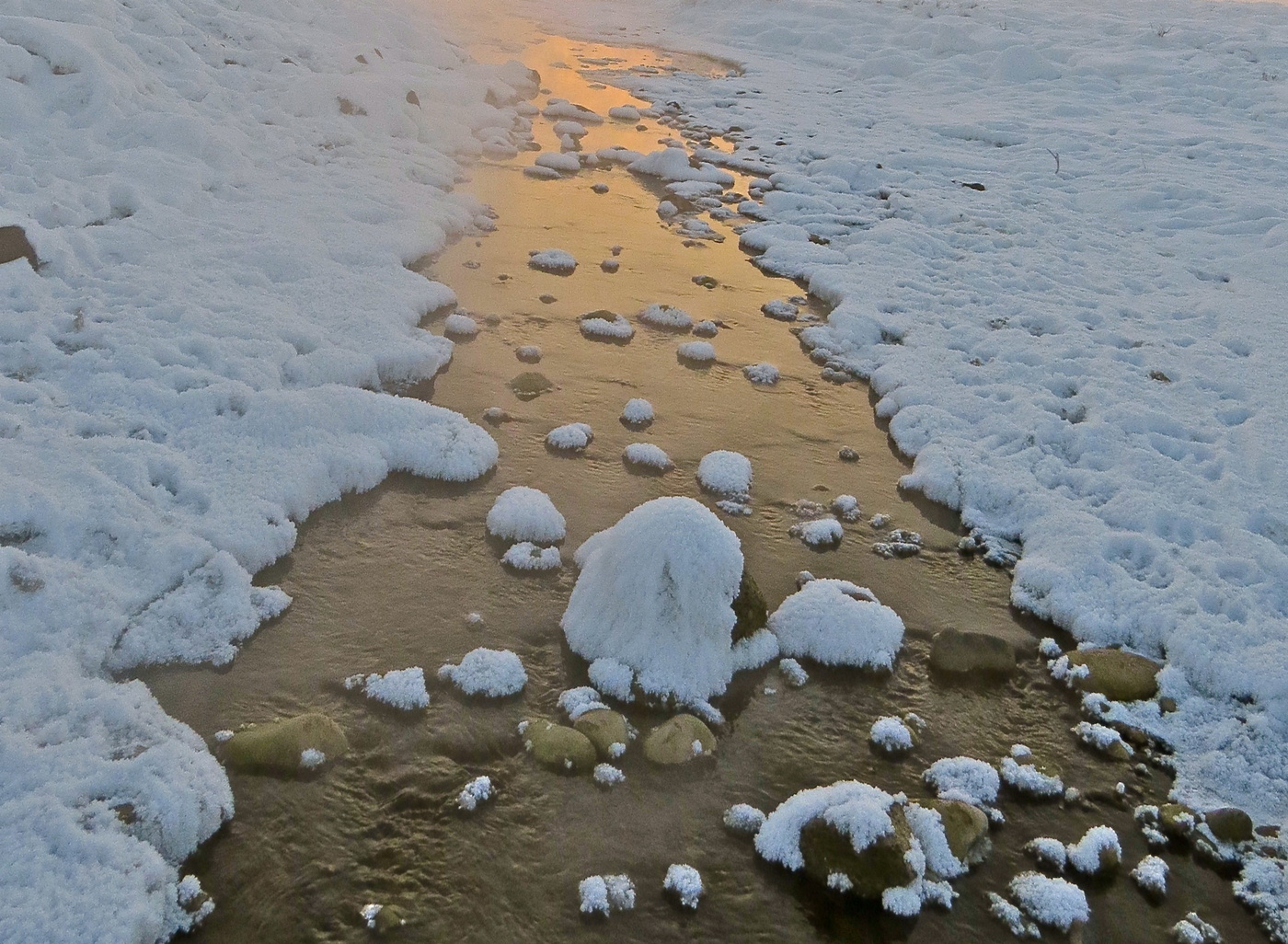 Родник-талица средь зимы