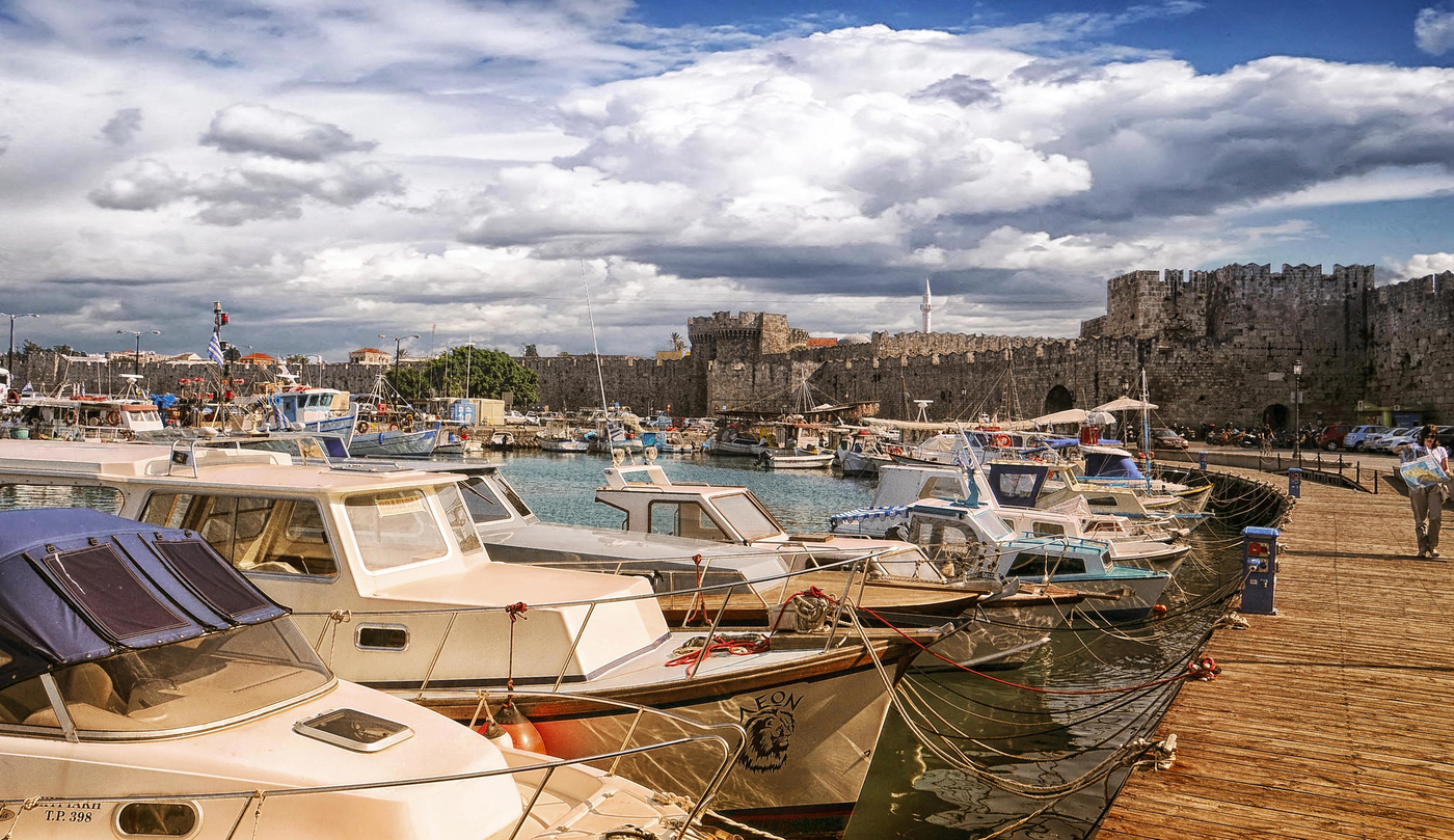 Набережная Родоса