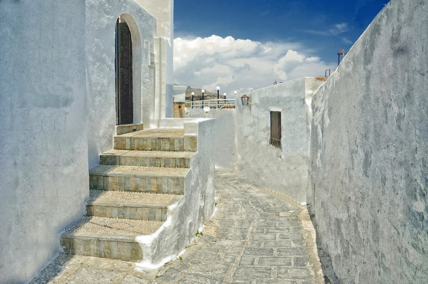 Улочка.Линдос