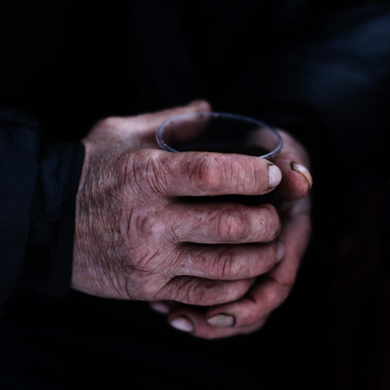 горячий чай