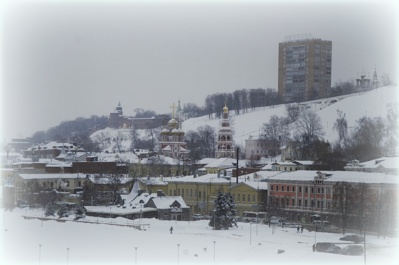 Танец ветра и снега.