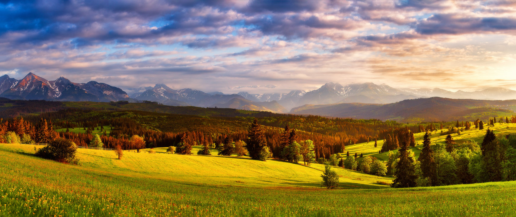 Весна в Татрах