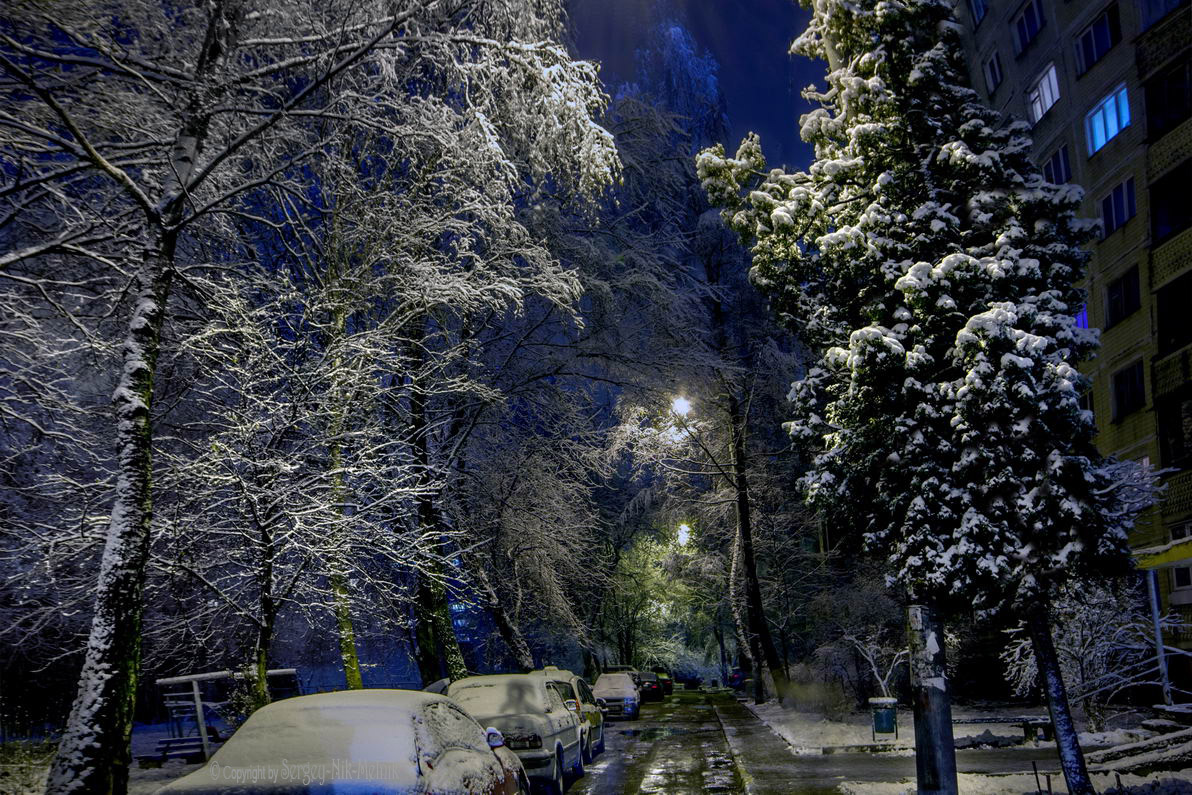 ...Иней в городе!!!