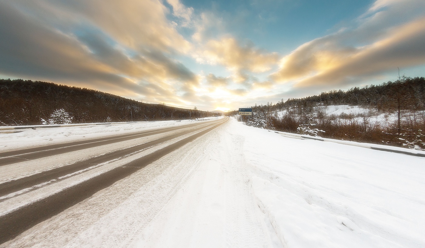 После снегопада