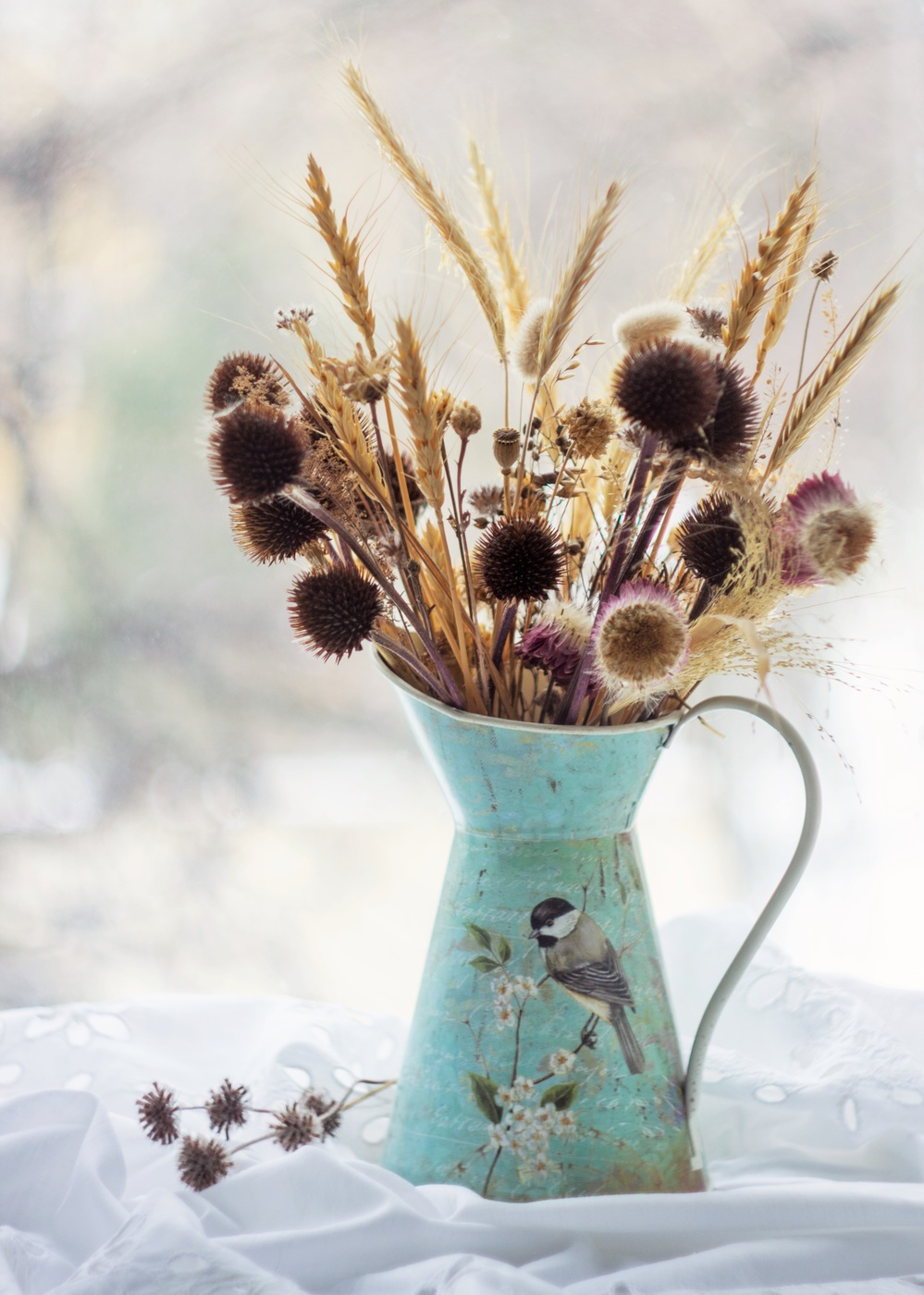 февральский букет-портрет