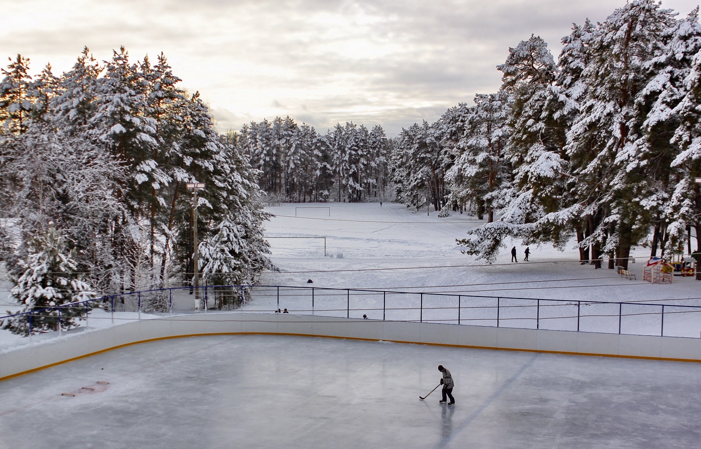 А у нас вечером хокей!!!