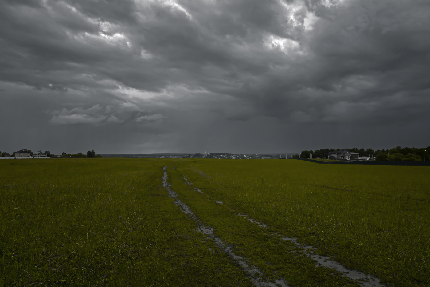 гроза уходит...