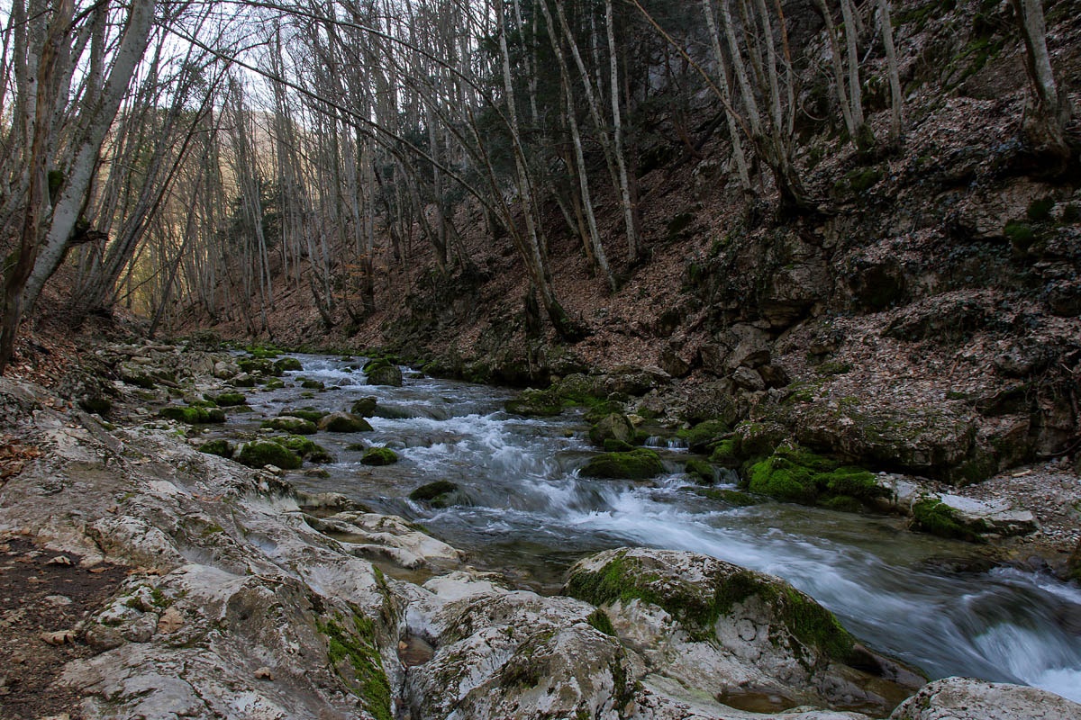 В Большом Каньоне Крыма