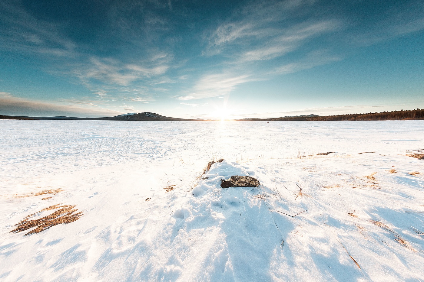 Февральское Озеро Зюраткуль