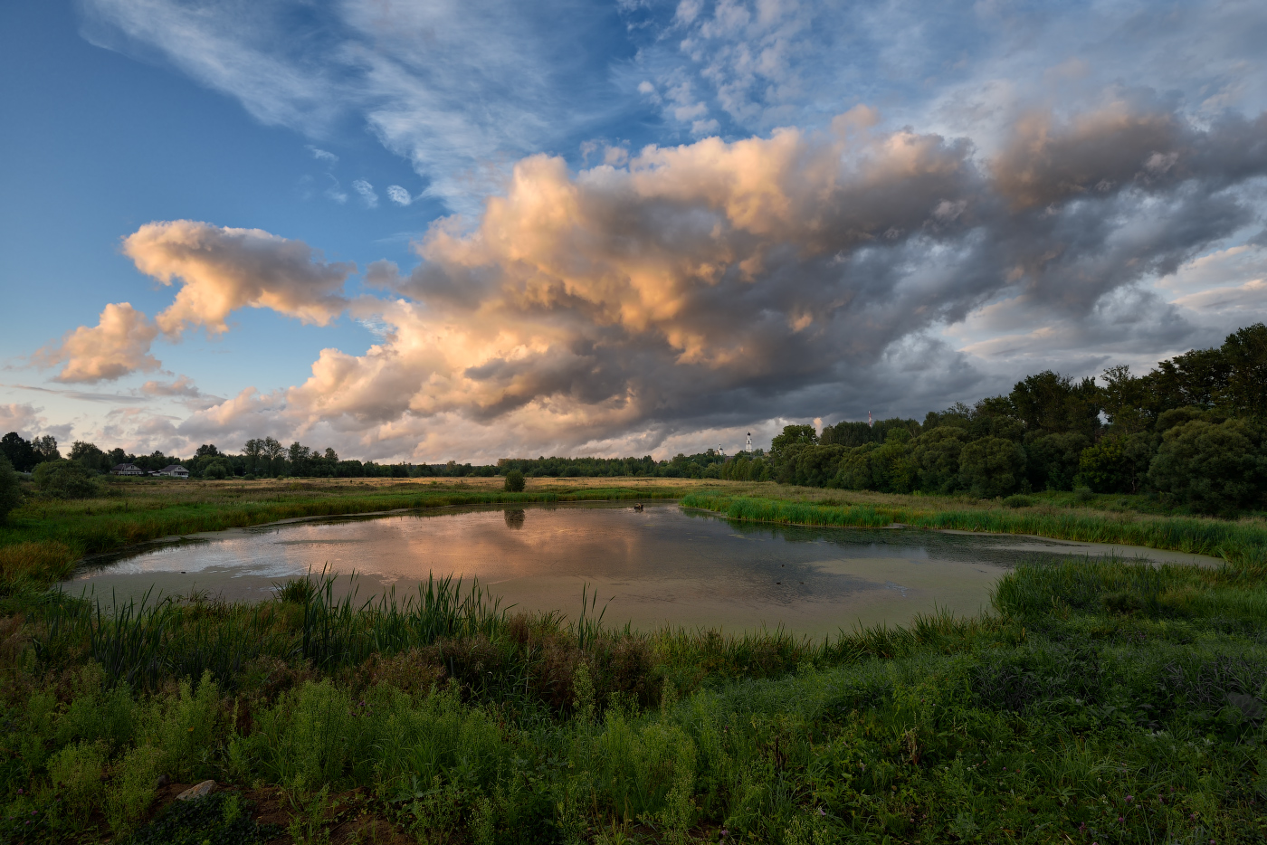 летним вечером