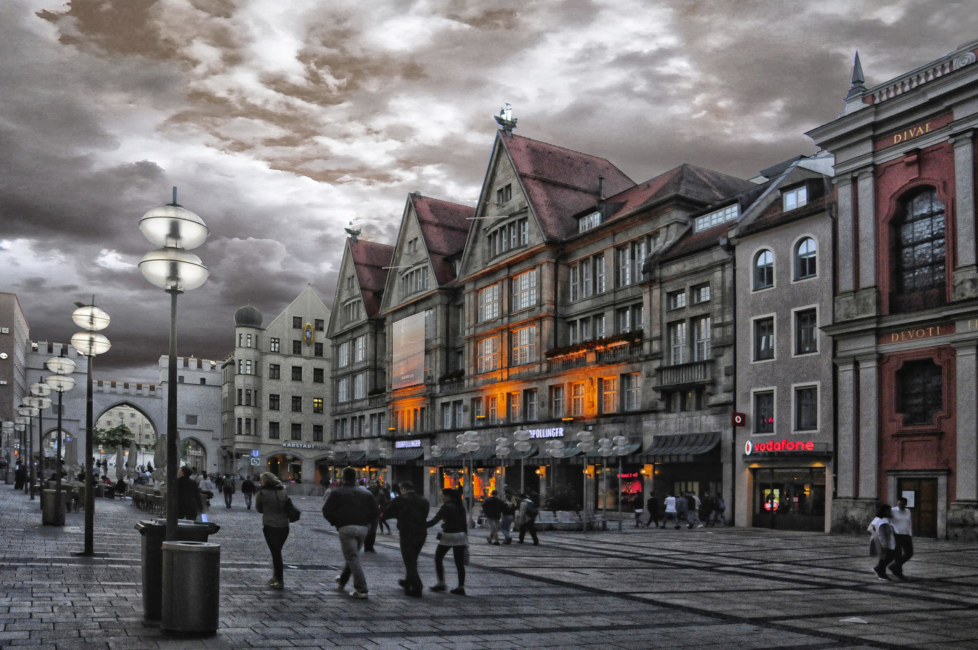 Мюнхенская зарисовочка