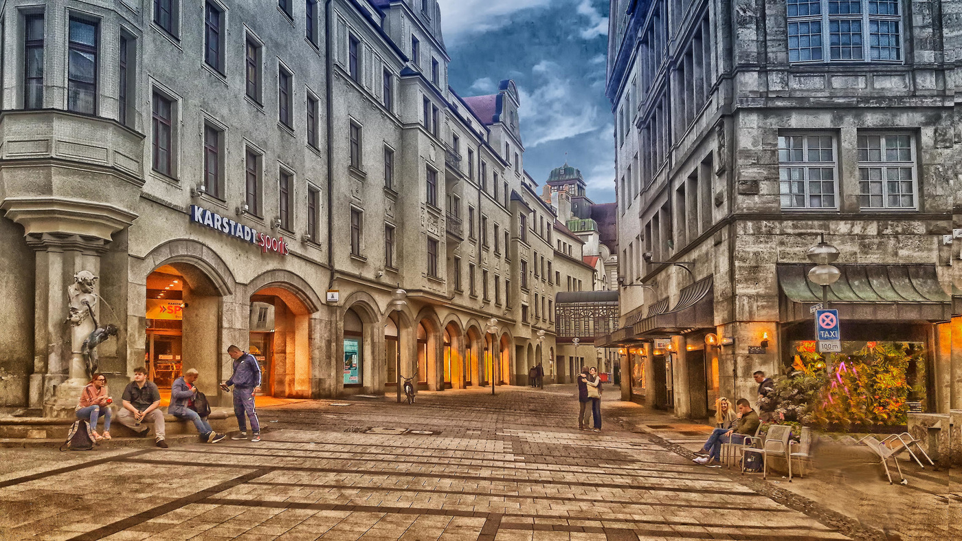 Мюнхенская зарисовочка