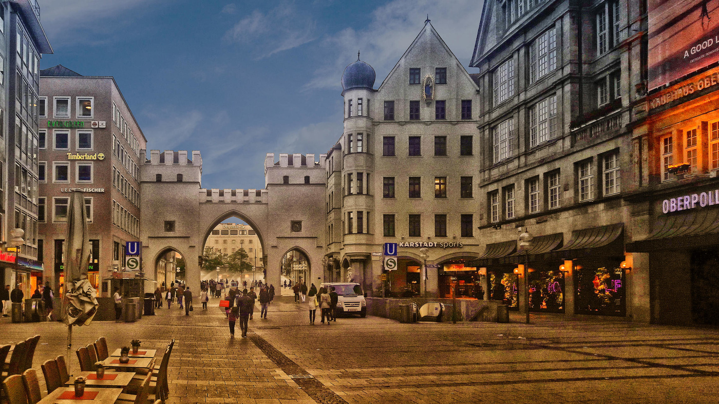 Мюнхенская зарисовочка