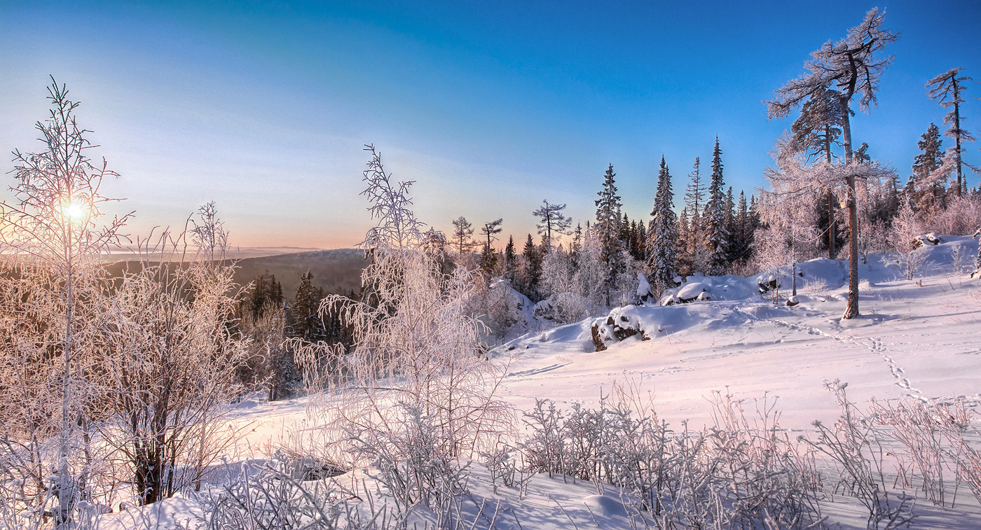 Белоснежное утро