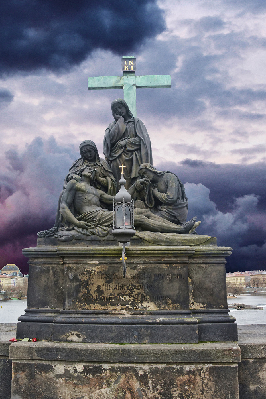 Оплакивание Христа, эпизод Страстей Христовых (1859 год, Эмануил Макс).