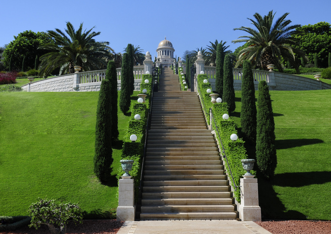 Хайфа.Бахайские сады