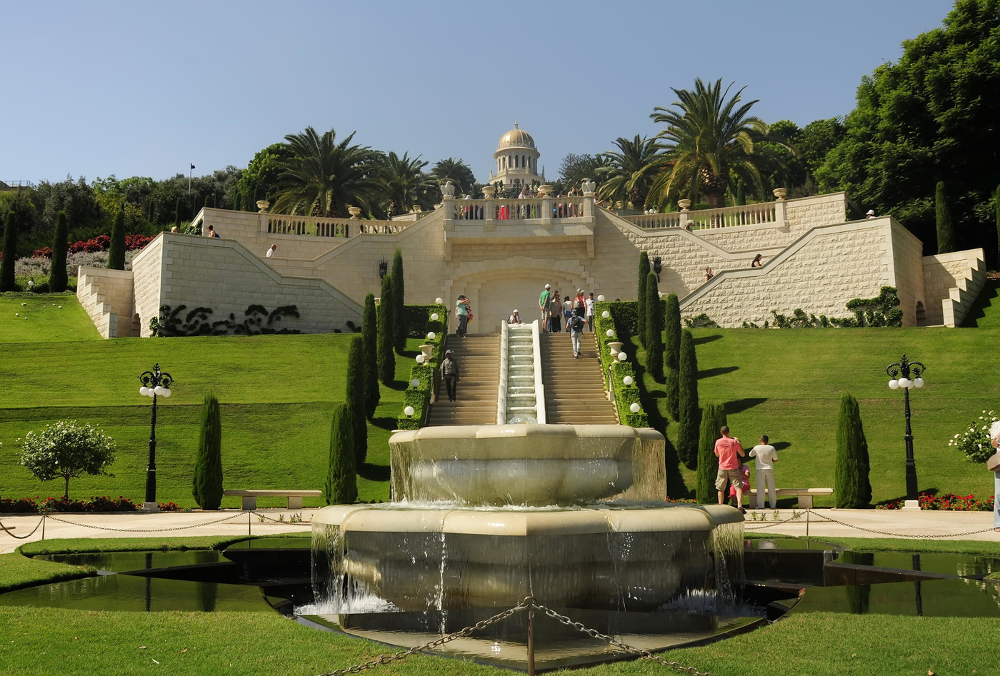 Хайфа.Бахайские сады