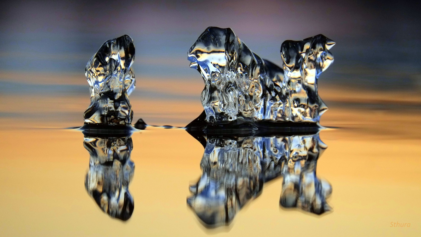 Весенний лёд.