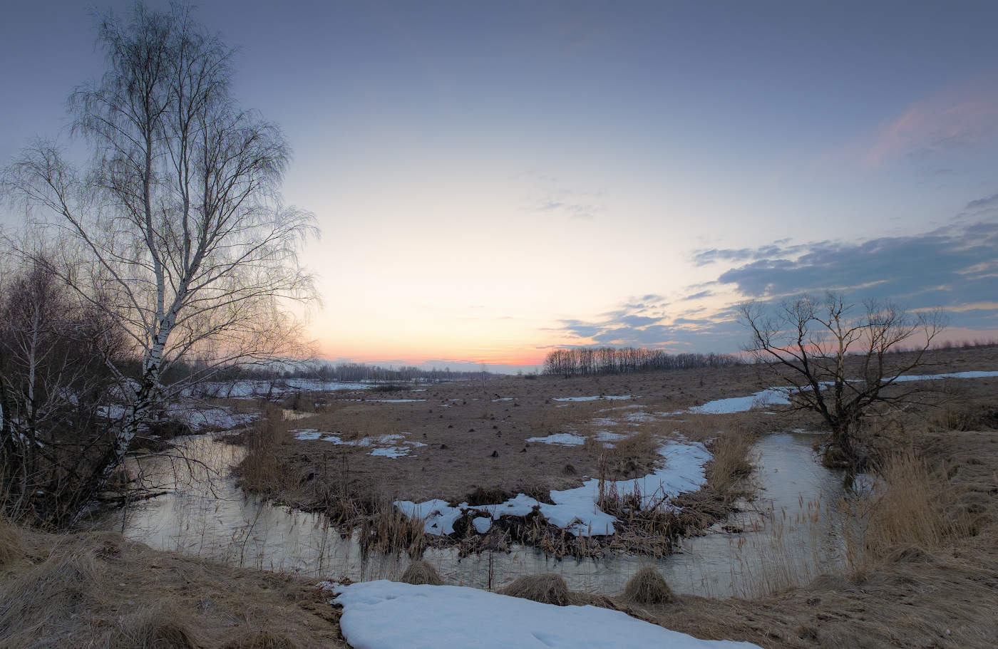 Мартовские закаты