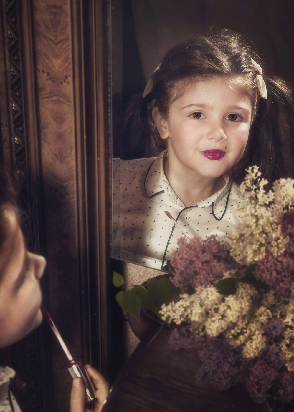 Пока мама на работе...