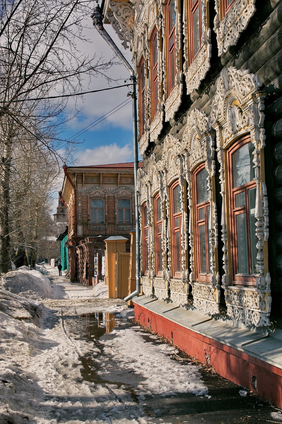 Весенняя улица.