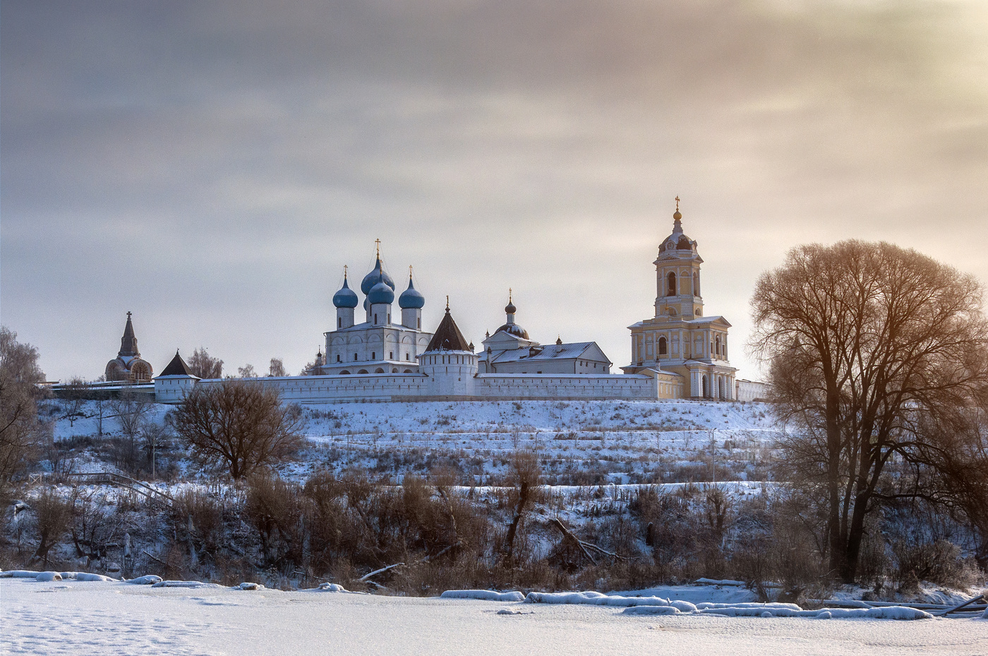 В зимних красках!