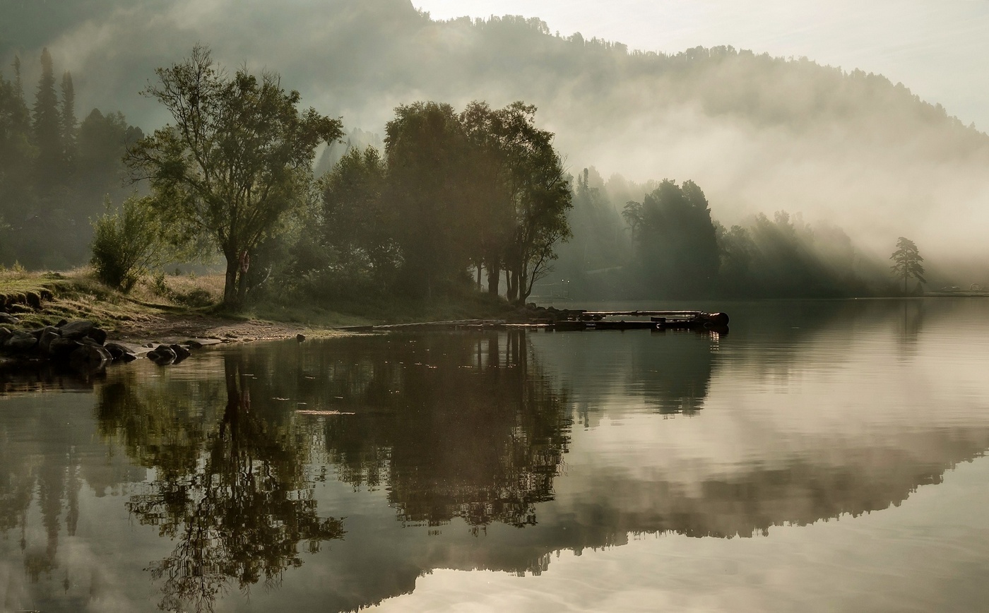 Утро на Телецком.