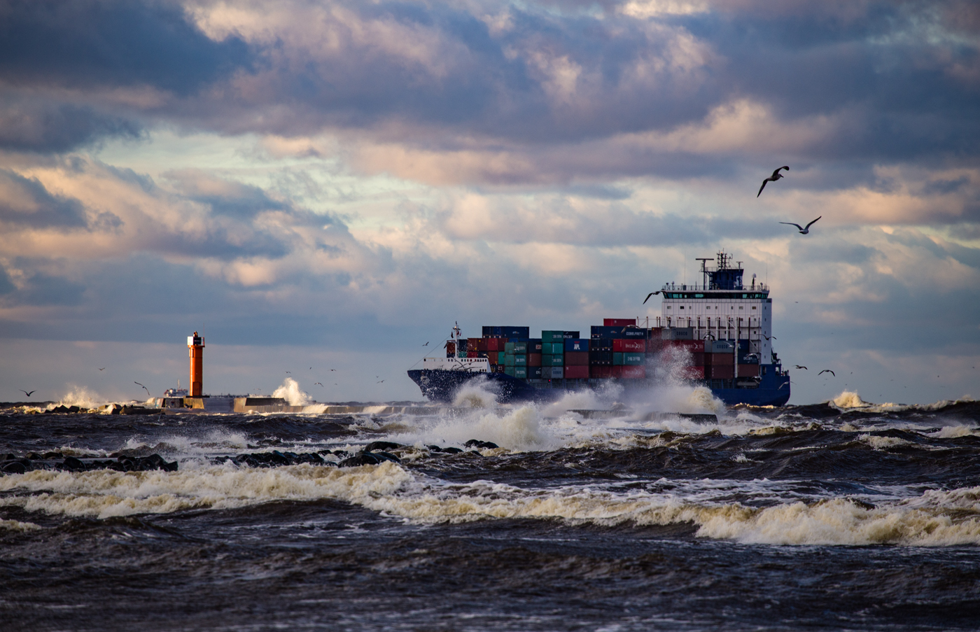 Шторм на Балтике