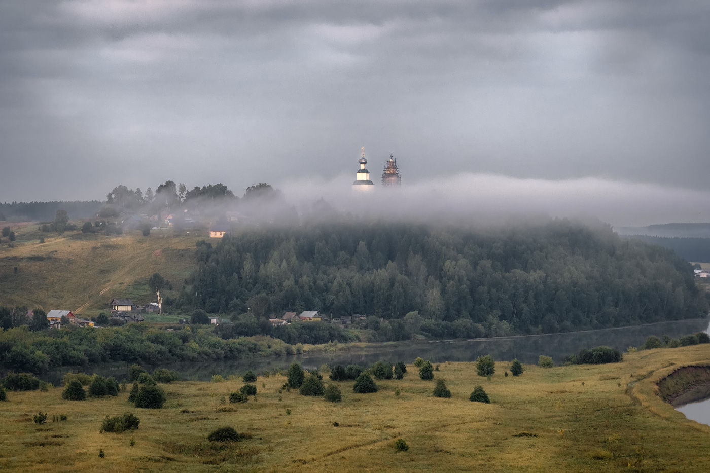 Седое утро на Сылве