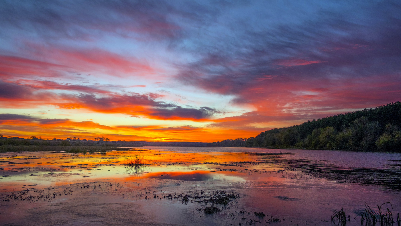 Солнце скоро встанет.