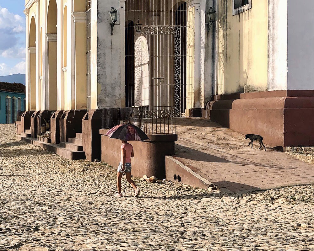 В жаркий день