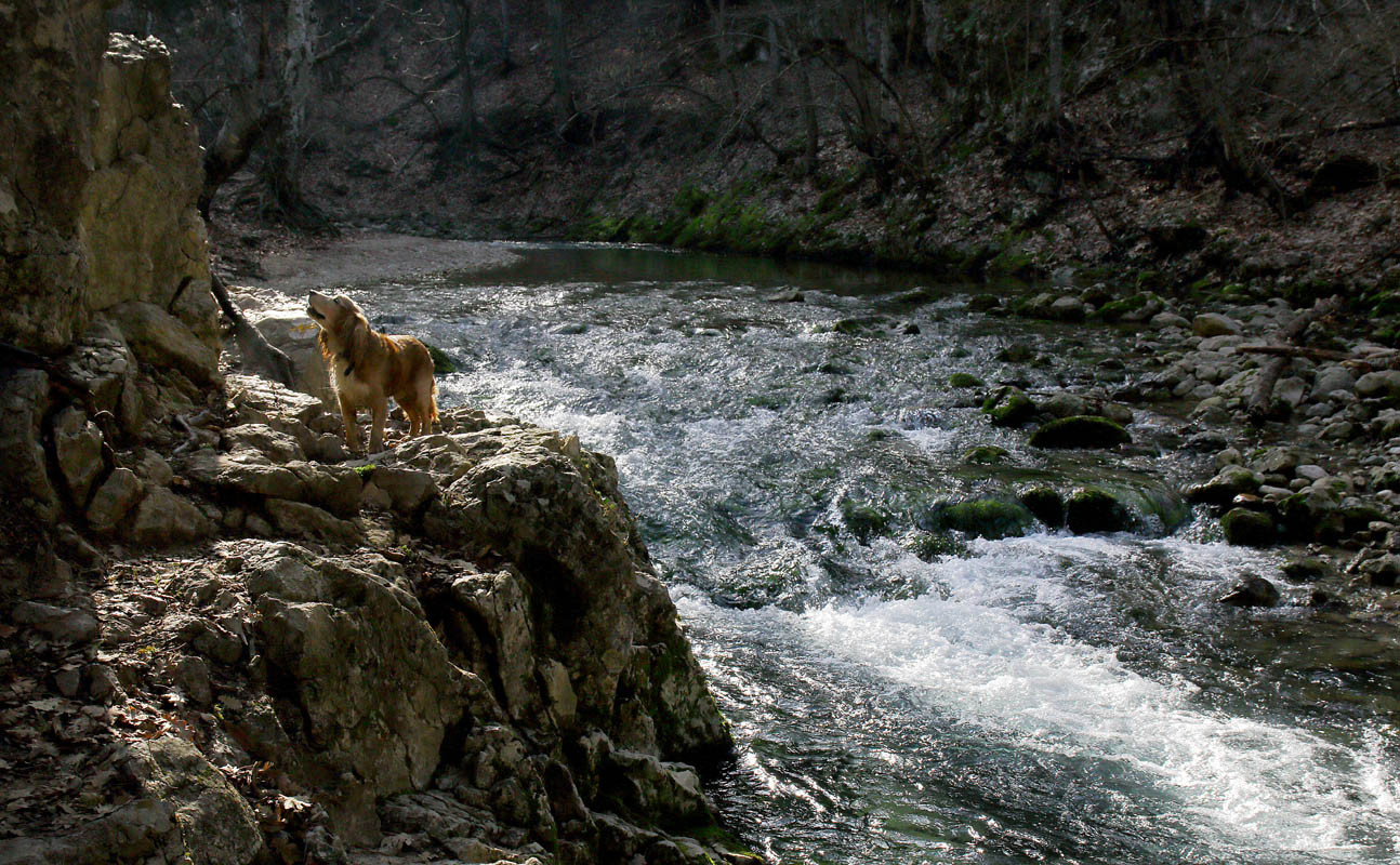 В Большом Каньоне Крыма