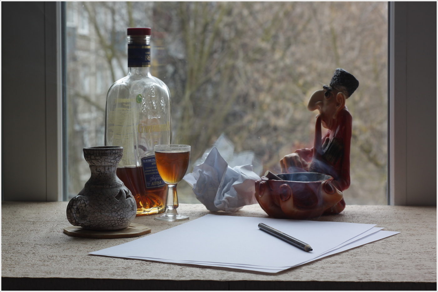 скомканые мыслли