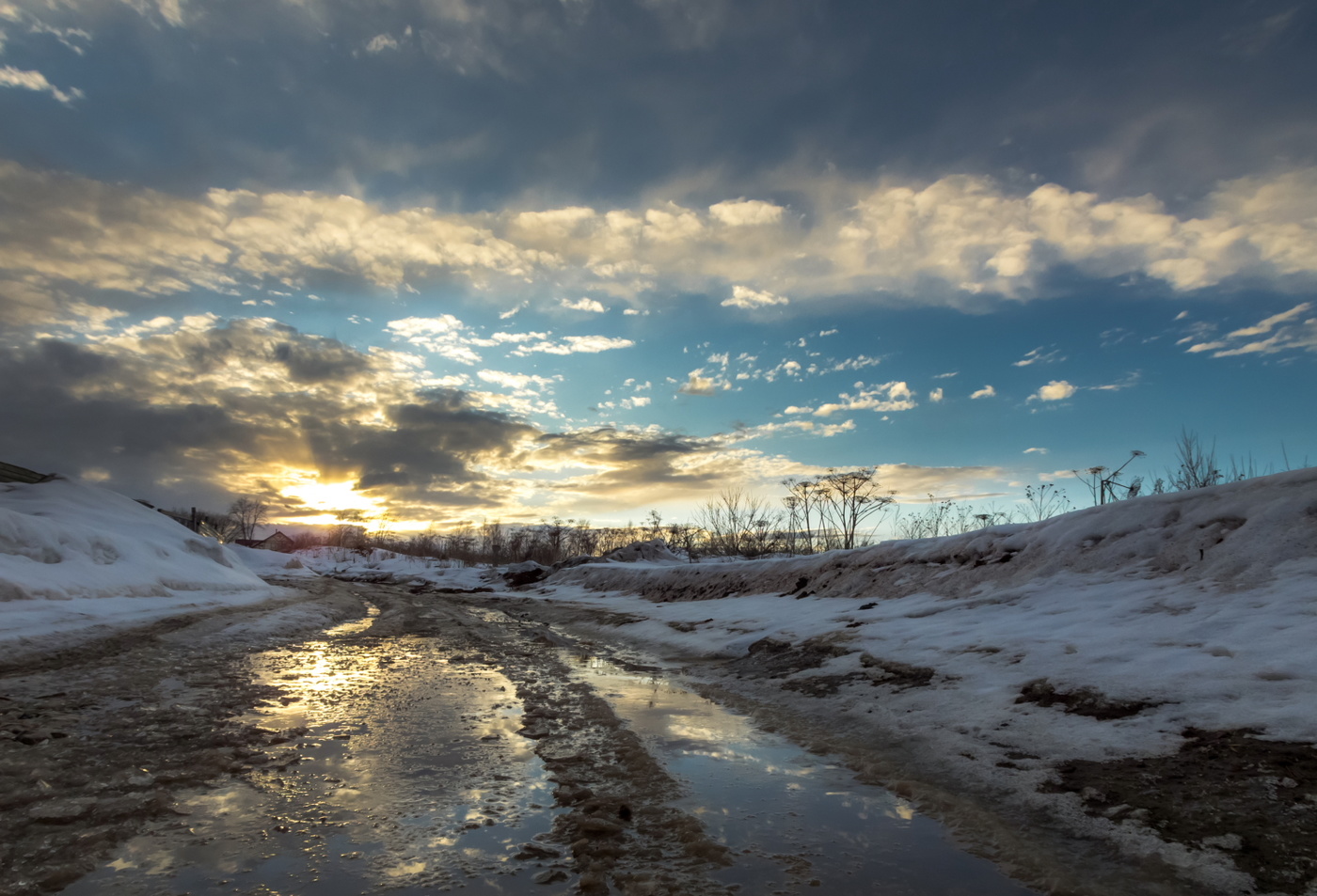 Дорогой весны