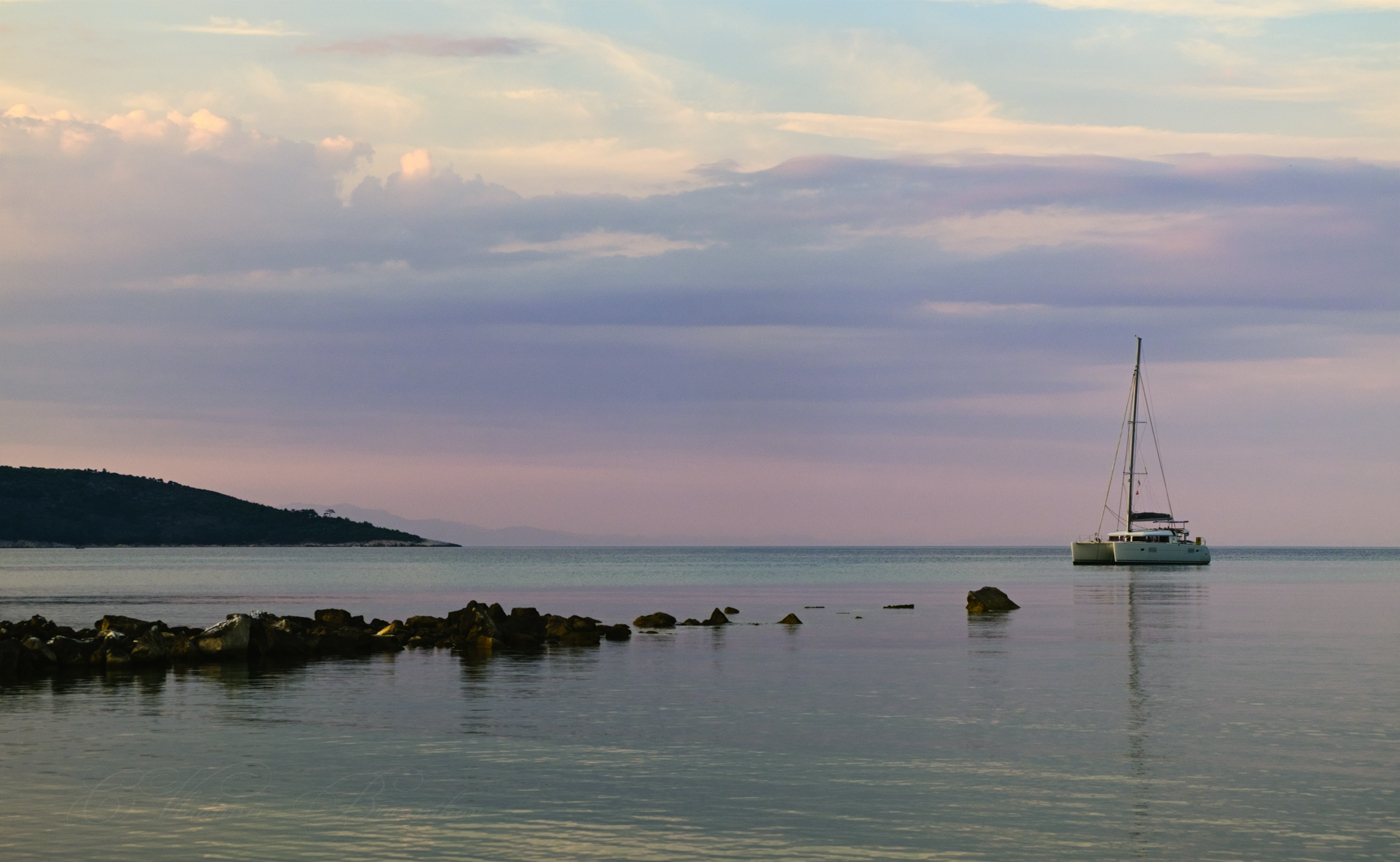 На вечернем рейде