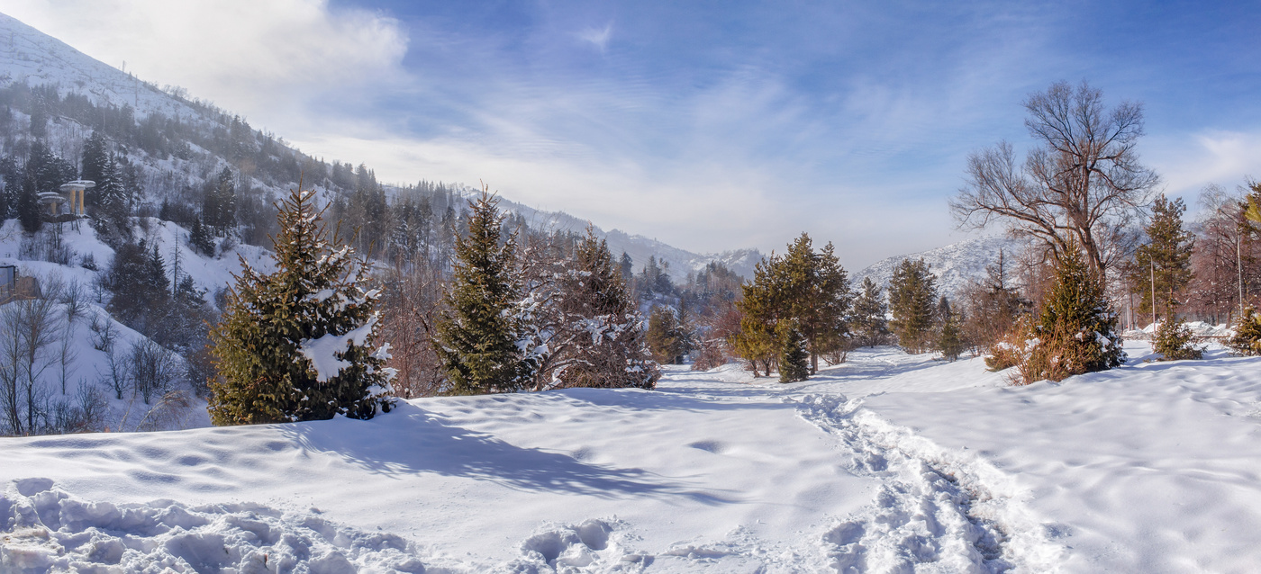 Высокогорное урочище Медеу.