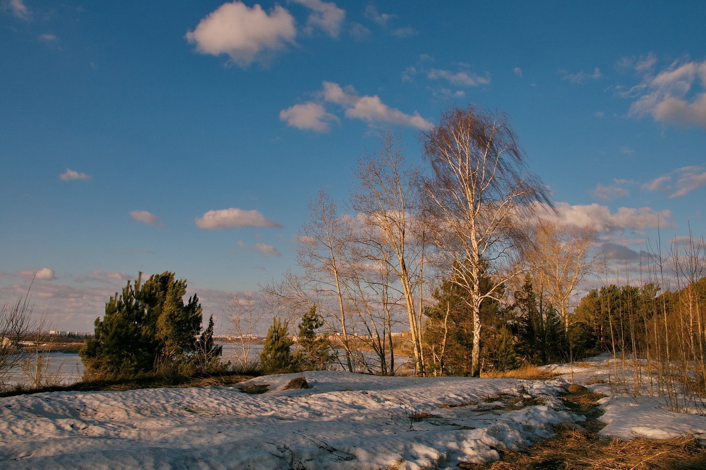 Весенний вечер.