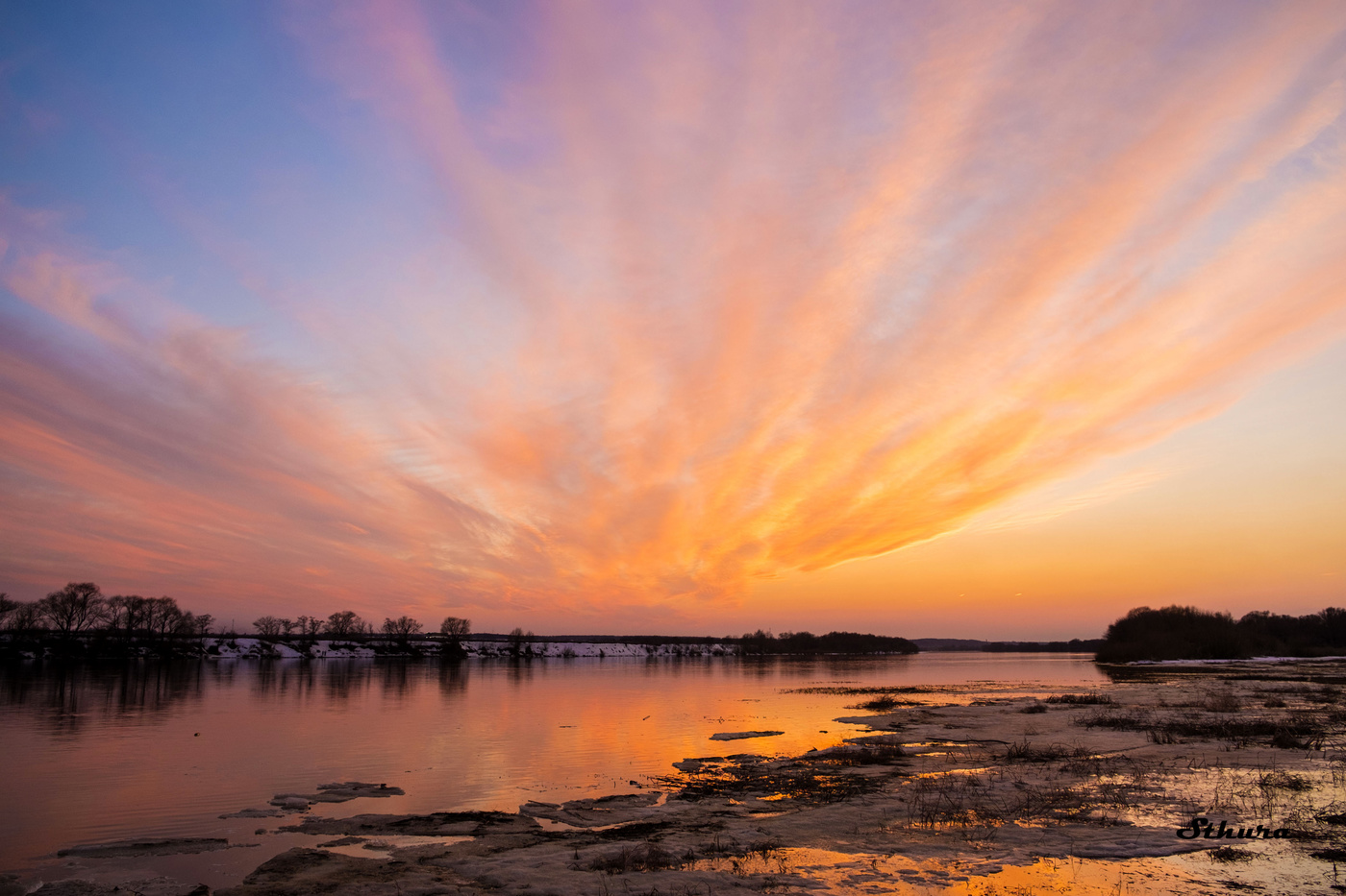Вечер на Оке.