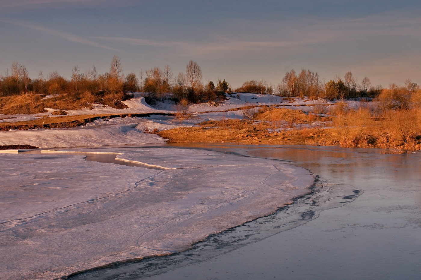 Апрельский вечер.