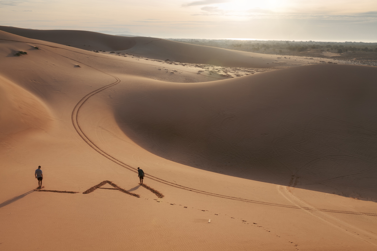 Рассвет в дюнах