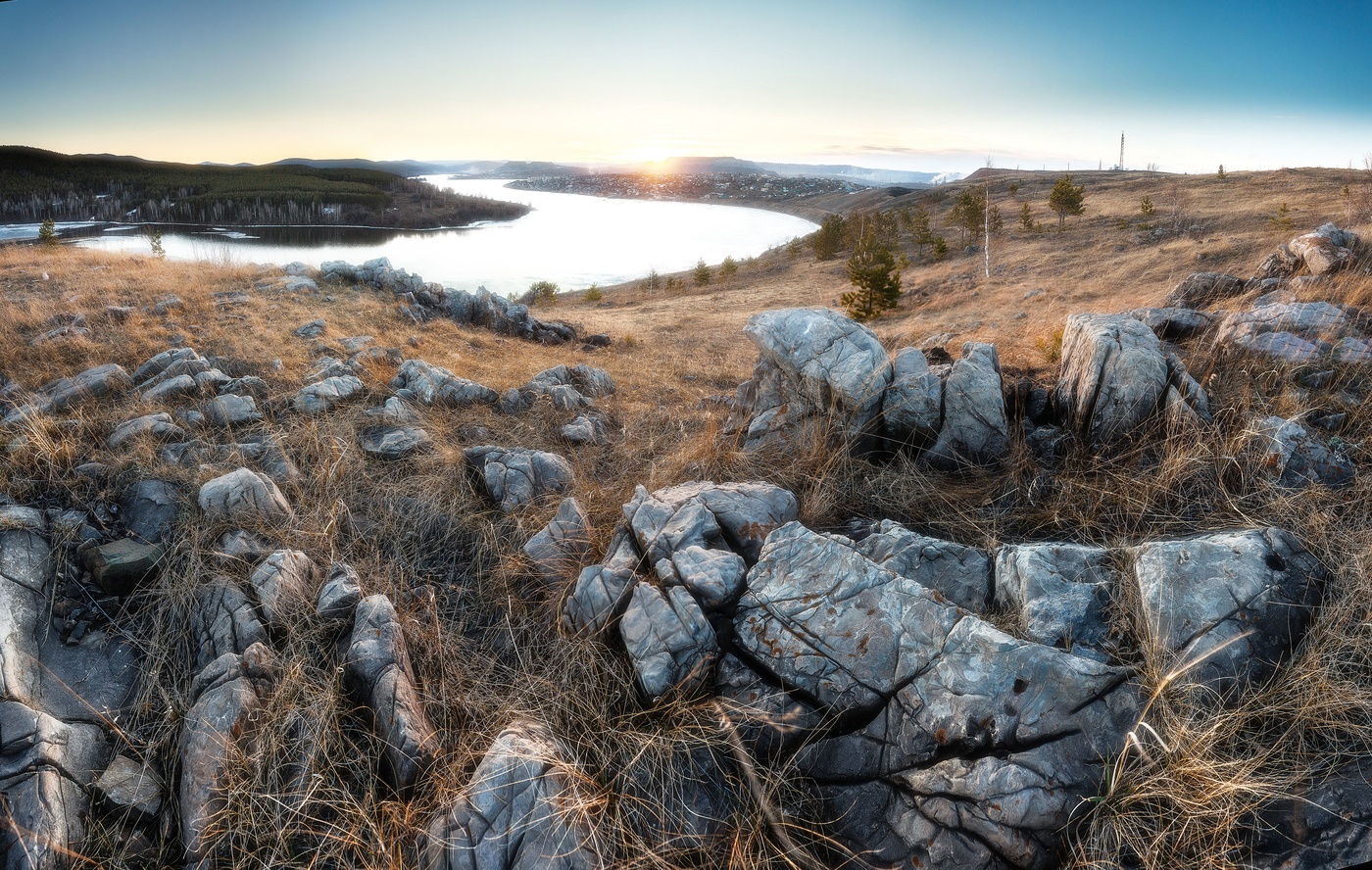 апрельский закат