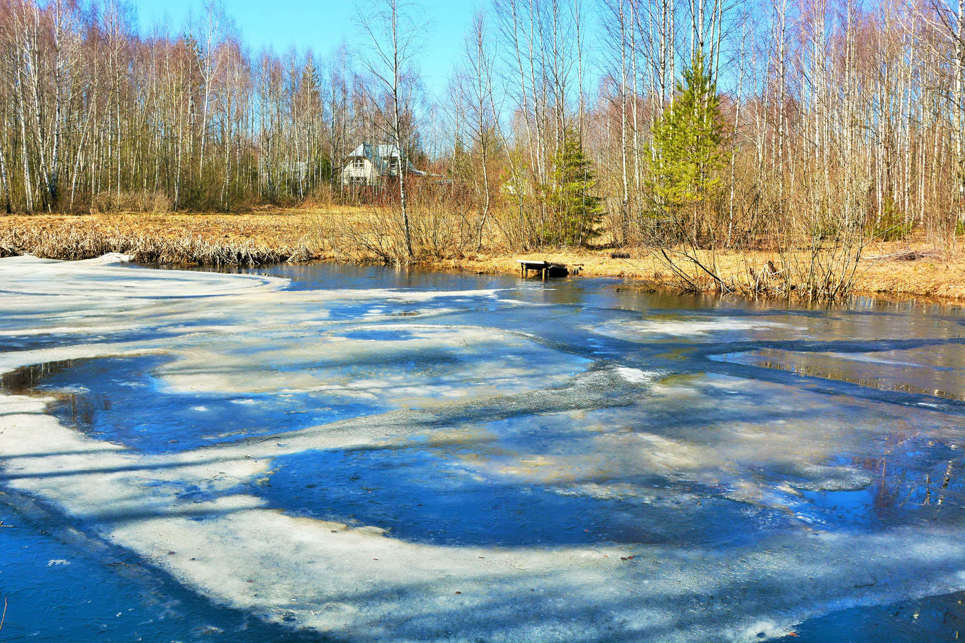 Апрель хозяйничает ...