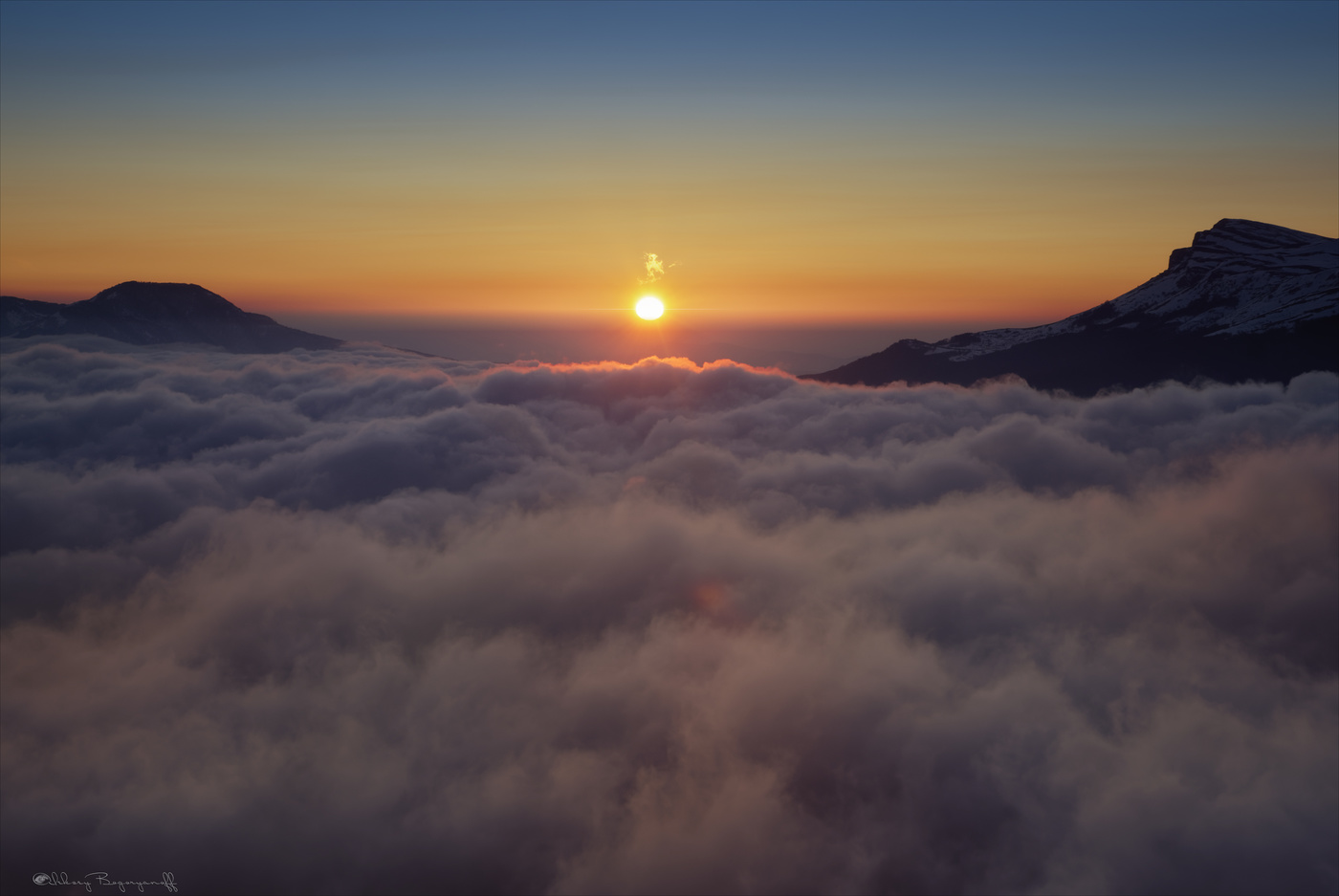 Полетели на закат...